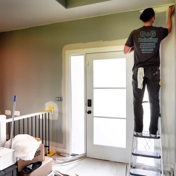 Completed interior painting project by G & G Painting in Eastern Iowa (6)