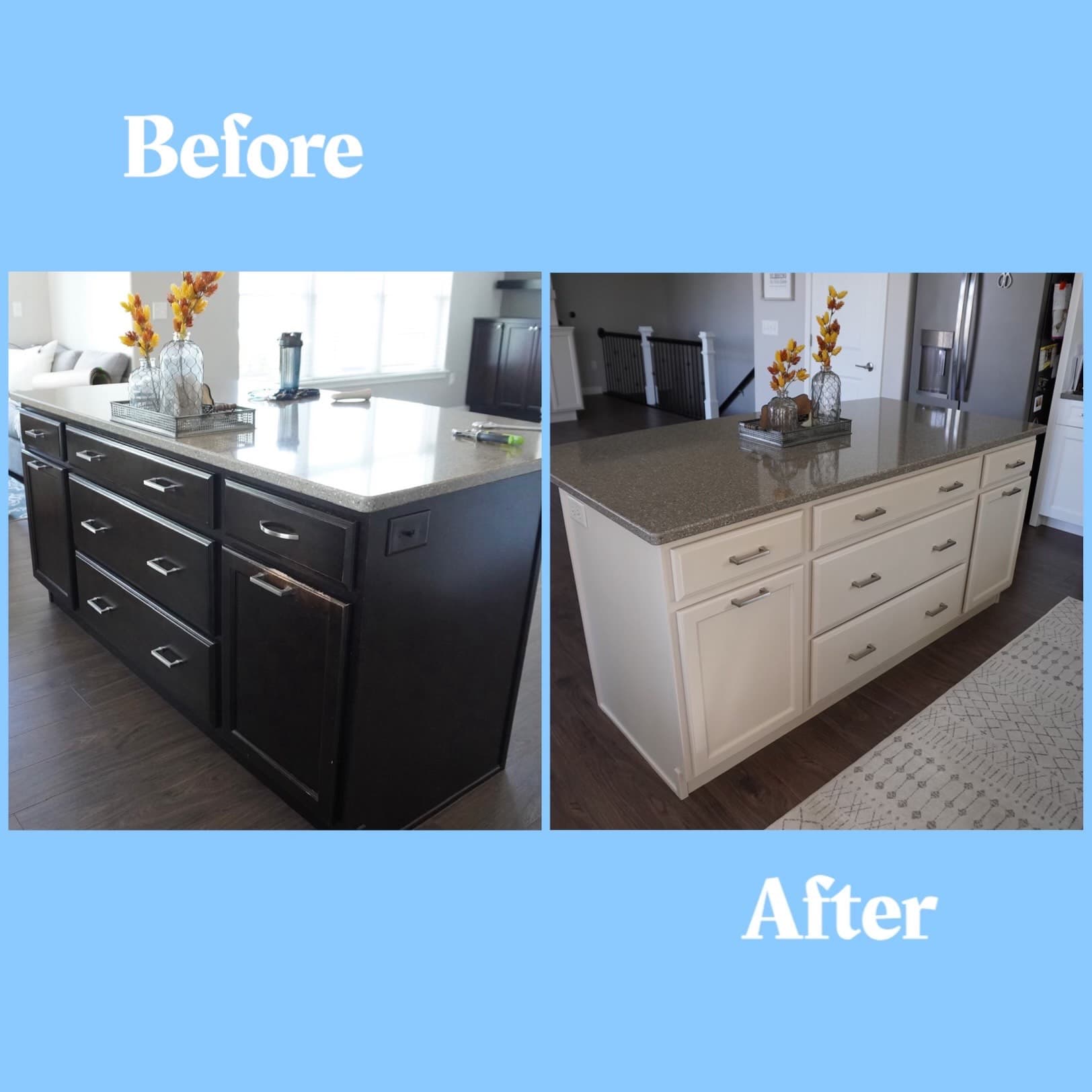 Completed interior painting project by G & G Painting in Eastern Iowa (1)